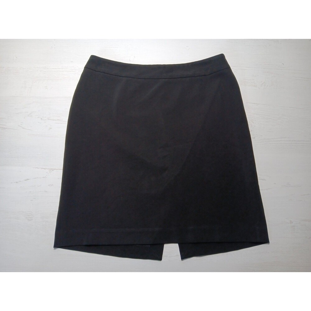 WHITE HOUSE BLACK MARKET Women's Black Skirt Size 6 Regular Made In USA